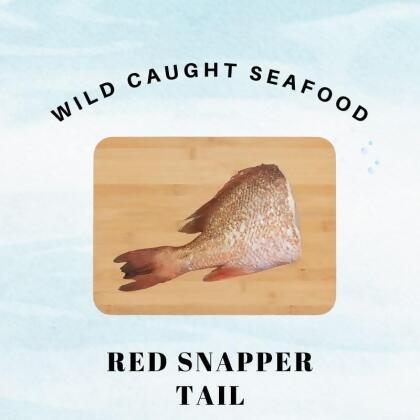 Wild Caught Sabah Red Snapper Tail 