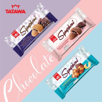 Tatawa Symphoni Cookies [128g x 4 pkts] - Any 4 