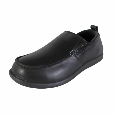 Crocs Mens 'Tummler' Leather Slip Resistant Work Shoes 