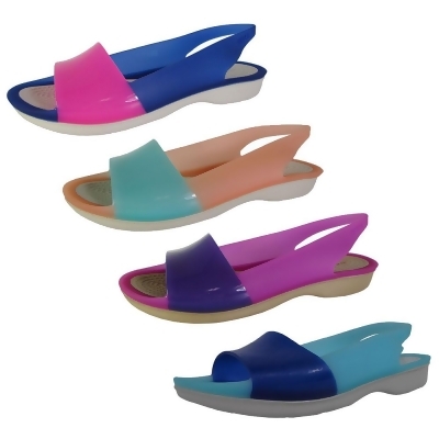 Crocs Womens 'ColorBlock Flat' Shoes 