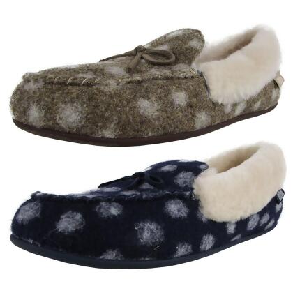 Fitflop Womens 'Clara Moccasin Dots' Slippers