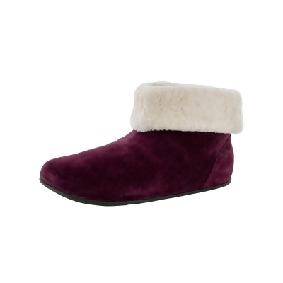 Fitflop Womens 'Sarah Shearling' Suede Slipper Booties 
