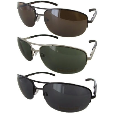 Timberland Mens 'TB7113' Rimless Fashion Sunglasses 