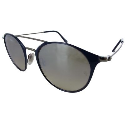 Ray Ban Mens 'RB3546' Round Sunglasses 