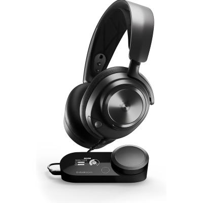 SteelSeries Arctis Nova Pro Wired Gaming Headset for PC & PS4|5 Certified Refurb 