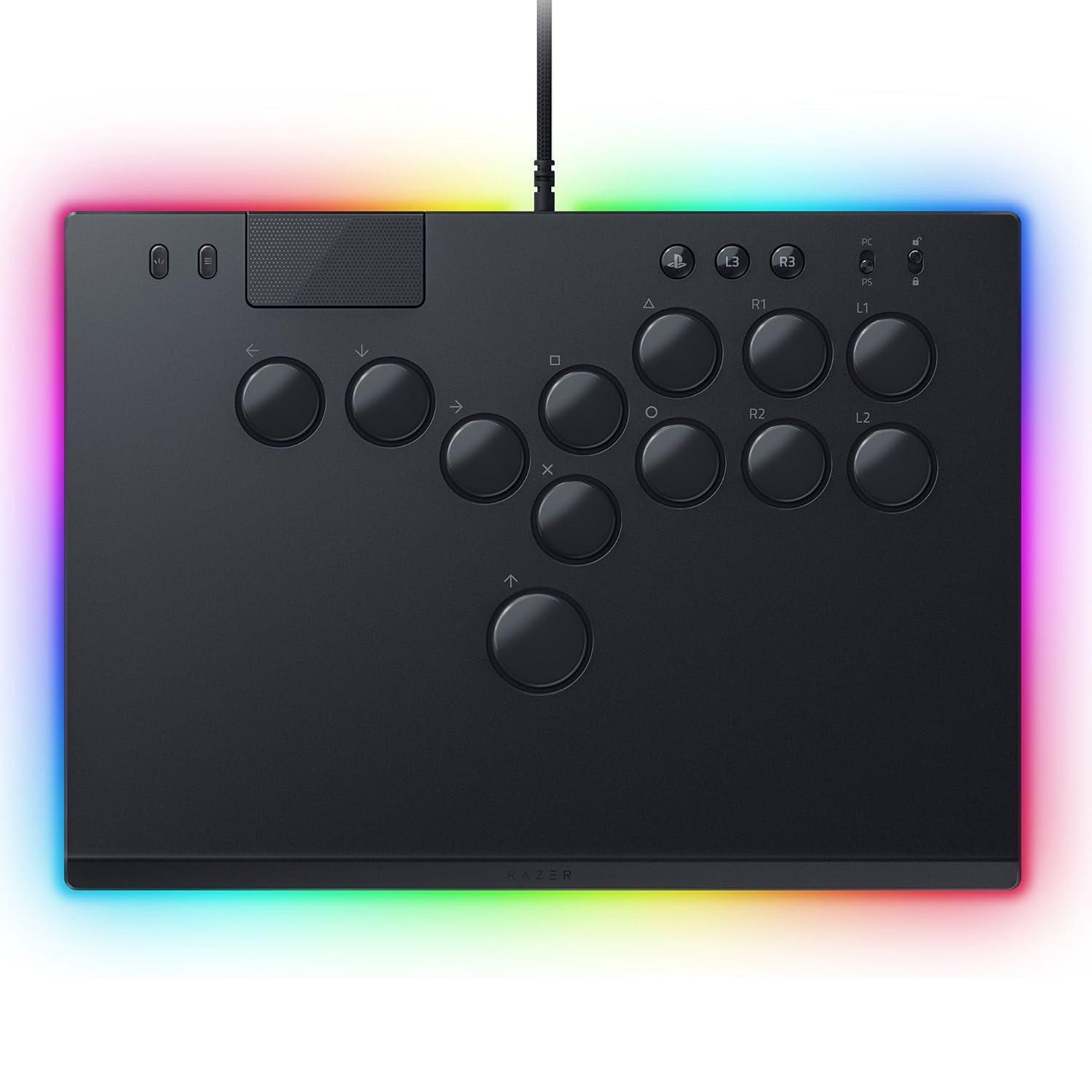 Razer Kitsune All-Button Optical Arcade Controller for PS5 and PC Certified Refurbished