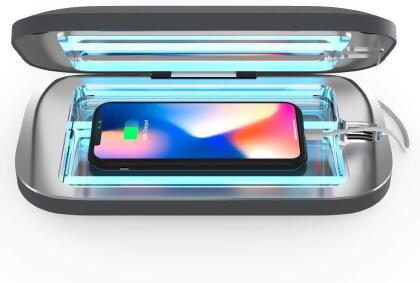 PhoneSoap Pro Smartphone UVC Sanitizer and Charger Charcoal alternate image