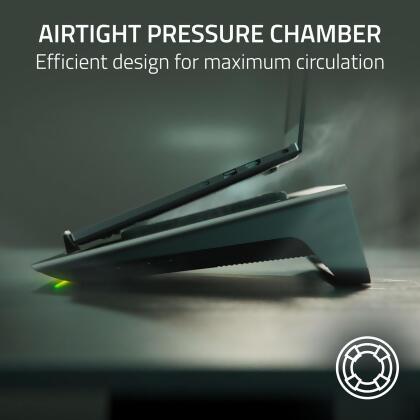 Razer Laptop Cooling Pad with Intelligent Fan Control and RGB Certified Refurb alternate image