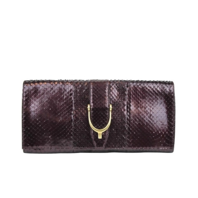 Gucci Women's Python Soft Stirrup Clutch Bag 304719