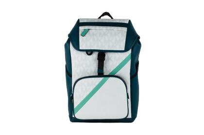 Cooper Large Bright White PVC Backpack - Michael Kors