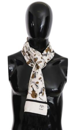 Black men's scarf - Buy online