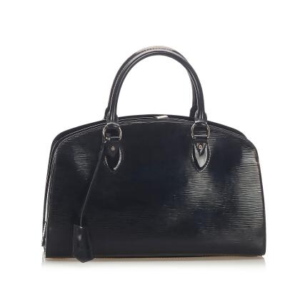 Louis Vuitton Black Epi Leather Pont Neuf PM Bag