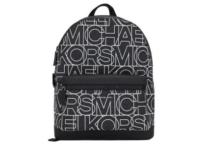 Michael Kors Men's Signature Cooper Backpack In Black