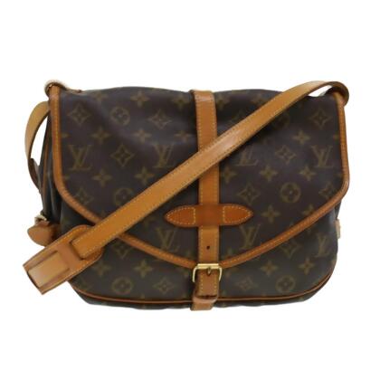 Louis Vuitton Pre-owned Women's Fabric Shoulder Bag - Brown - One Size