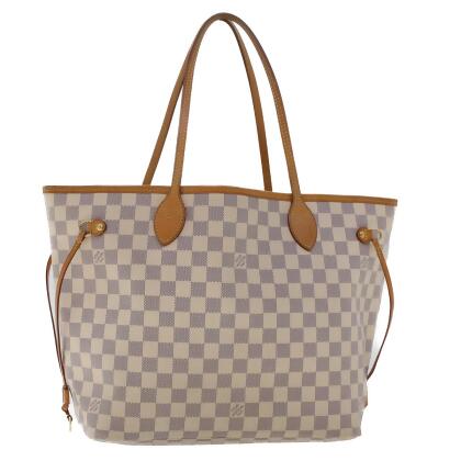 Pre-owned Louis Vuitton Fabric Handbag In White