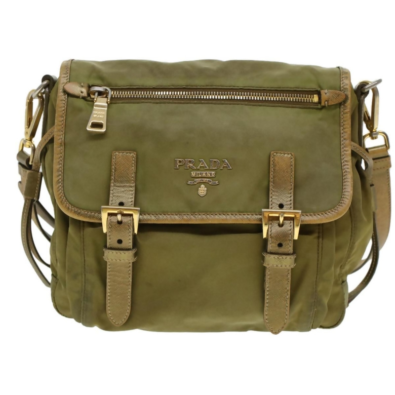 Prada Synthetic Handbag () In Brown