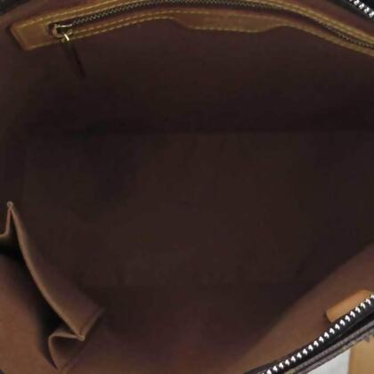 Louis Vuitton Brown Canvas Tote Bag (Pre-Owned)