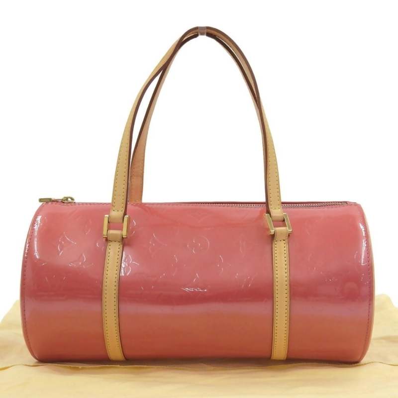 Louis Vuitton Pink Monogram Vernis Bedford Handbag