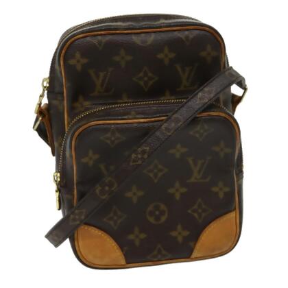 Louis Vuitton Pre-owned Women's Fabric Cross Body Bag - Brown - One Size