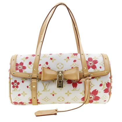 Louis Vuitton Monogram Canvas Limited Edition Cherry Blossom Papillon Bag