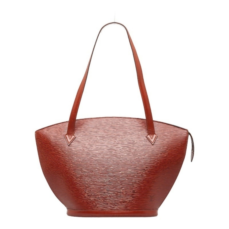 Louis Vuitton Saint Jacques Red Leather Handbag (Pre-Owned)