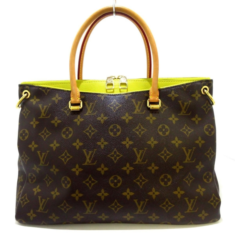 Louis Vuitton Pallas Brown Canvas Tote Bag (Pre-Owned)