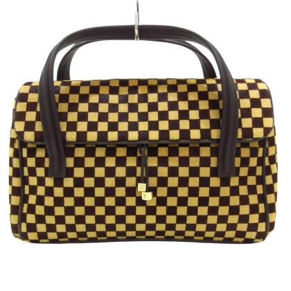 Louis Vuitton Pre-owned Women's Fabric Handbag - Black - One Size