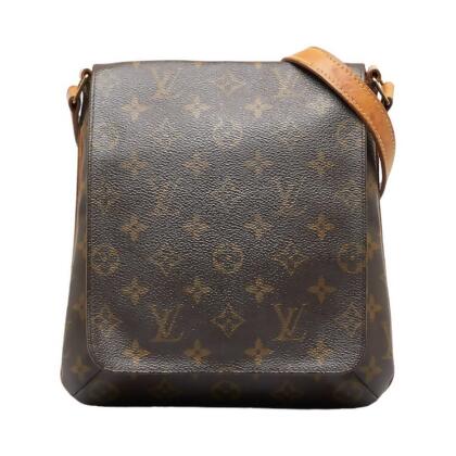 Louis Vuitton Musette Canvas Shoulder Bag (pre-owned) in Brown
