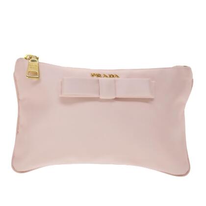 PRADA-Satin-Pouch-Cosmetic-Pouch-Mini-Hand-Bag-Pink-1N1662 – dct-ep_vintage  luxury Store