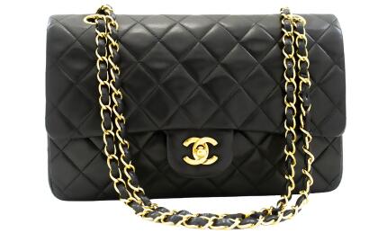 Chanel Pre-owned Women's Leather Hobo Bag - Black - One Size