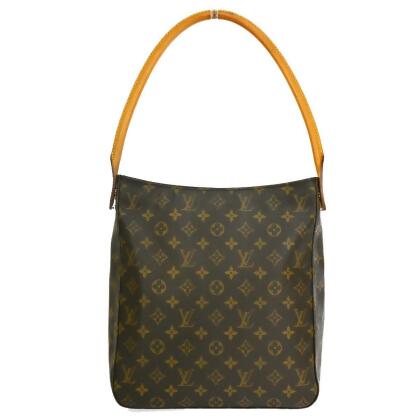 Pre-Owned Louis Vuitton Looping MM Monogram GMBrown 