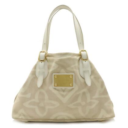 Louis Vuitton Pre-owned Women's Leather Shoulder Bag - Beige - One Size