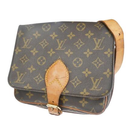 Louis Vuitton Pre-Owned Women's Fabric Cross Body Bag - Brown - One Size
