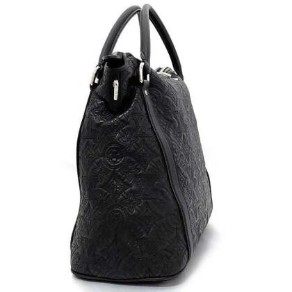 Louis Vuitton Ixia Leather Tote Bag (pre-owned) in Black