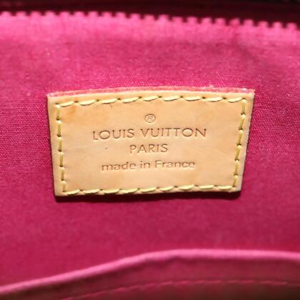 Louis Vuitton Pink Patent Leather Handbag (Pre-Owned)