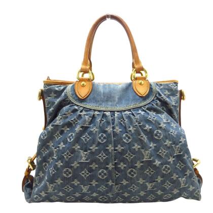 LOUIS VUITTON Women's Neo Cabby Leather in Blue