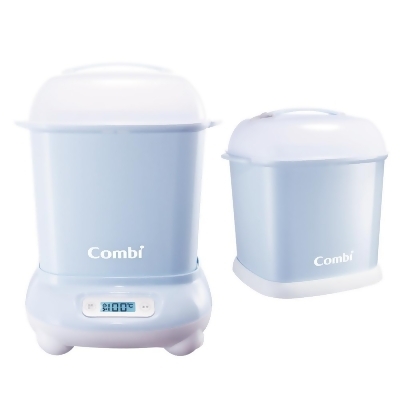 Pro 360 PLUS高效消毒烘乾鍋_靜謐藍+奶瓶保管箱 