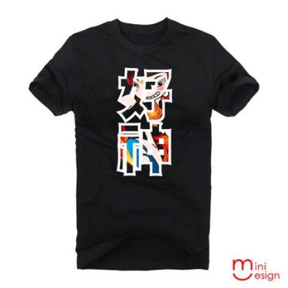 【Minidesign】（男款）好神潮流短T 五色 - 灰色 / XXL 