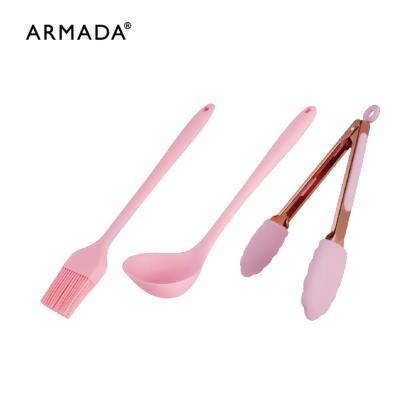 【ARMADA】粉色矽膠廚具三件組 