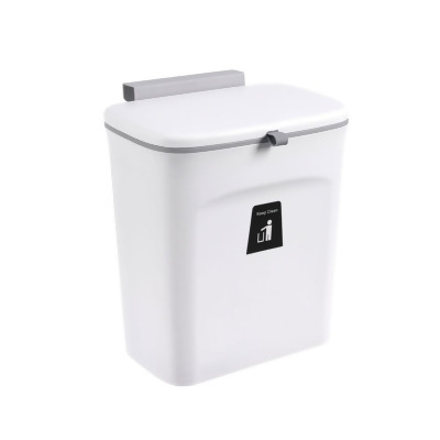 Foldable Hanging Trash Bin with Cover 3L 