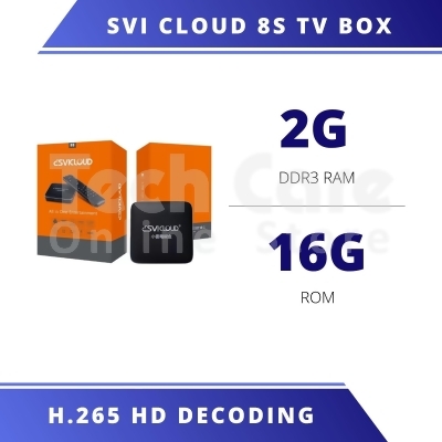 SVI Cloud 8S TV Box with 2G RAM 16G ROM – Budget TV Box  