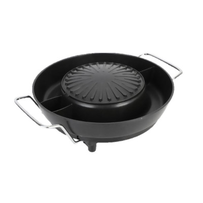 2 in 1 Electric Grill Pan & Hot Pot 