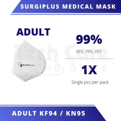 Surgiplus Adult Medical KF94 Face Mask [1pc/pack] 