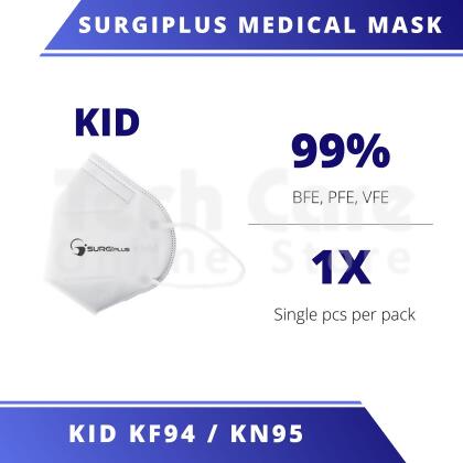 Surgiplus Kid Medical KF94/KN95 Face Mask [1pc/pack] 
