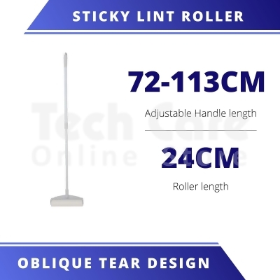 Adjustable Long Handle Sticky Lint Rolle 