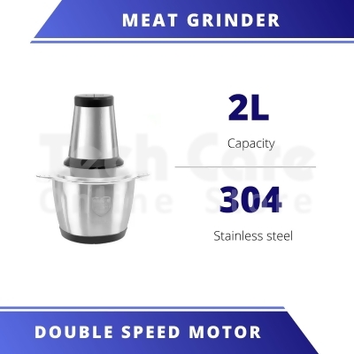 Stainless Steel Meat Grinder 2L 
