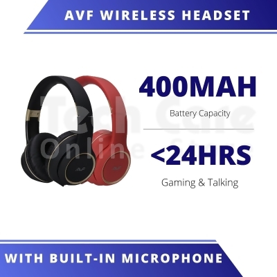 AVF Wireless Headset With Built-in Microphone (HBT1200) 