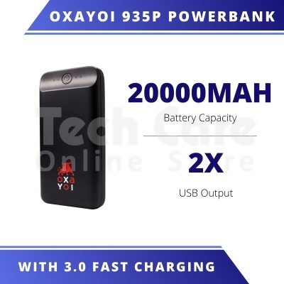 OXAYOI 935P PD+QC 3.0 Powerbank (20,000MAh/18W) 