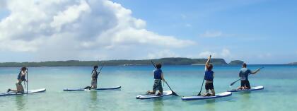 關島 SUP 立式划槳課程＆浮潛導潛體驗 