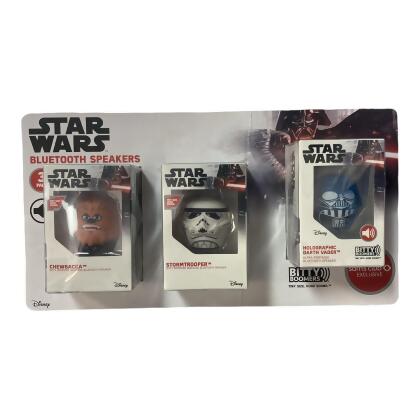 Star Wars Mandalorian 3-Pack Bitty Boomers Portable Speakers 